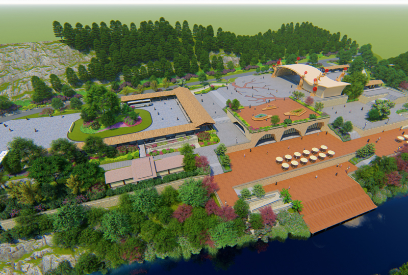 陜西省洋縣華陽創建5A級景區