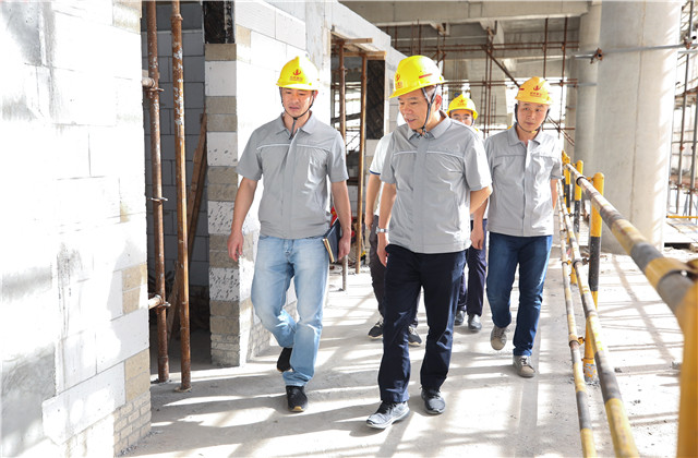 高溫作業(yè)，安全第一！中天與你并肩而行！