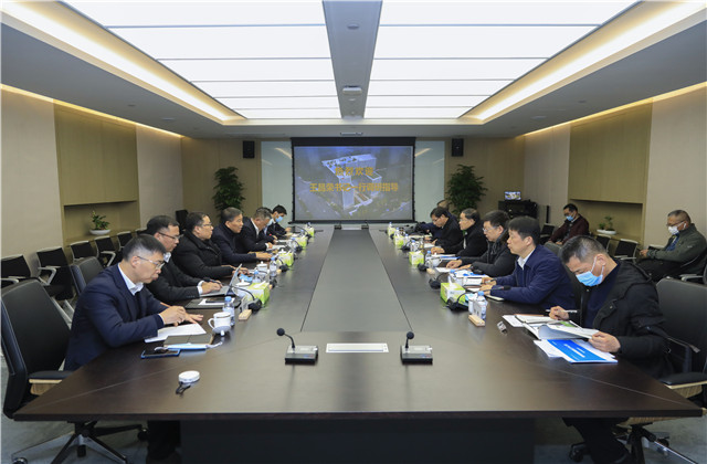 浙江省委常委、政法委書記王昌榮一行蒞臨中天總部