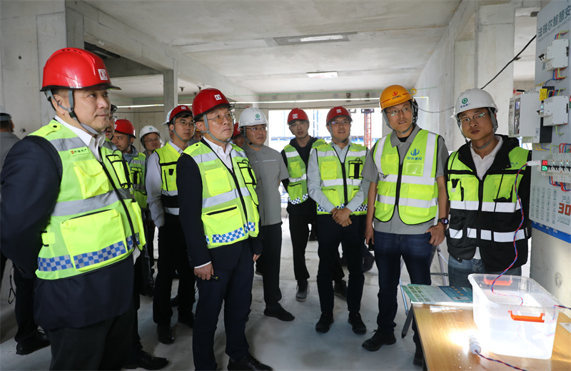 2025年5月23日，中天建設集團在天津組織召開2025年中海發展客戶履約推進會。中海發展副總裁郭磊、工程部總經理李建光、中海華北公司工程總徐楊忠等受邀出席。